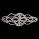 Diamante Motif - B005 - 130mm x 55mm